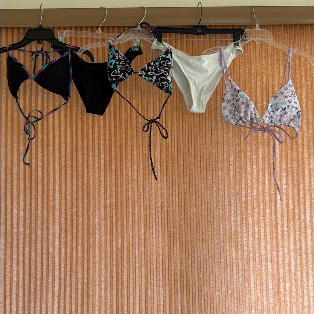 Colorful Bikini Top and Bottom Lot
